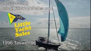 1996 Taswell 56 Sailing