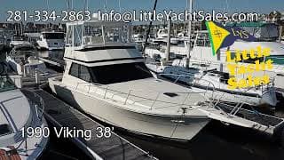 1990 Viking 38