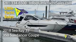 2018 Sea Ray 350 coupe