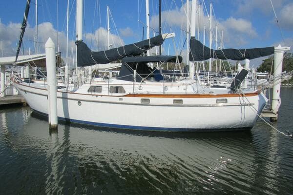 Spirit, a 49' 1982 Transpacific Marine for sale in Kemah, Texas