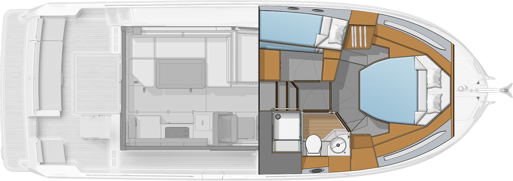 Lower deck - Standard