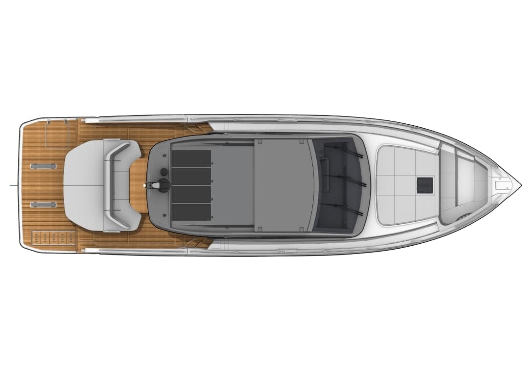 Hard Top - Silent boat (option)