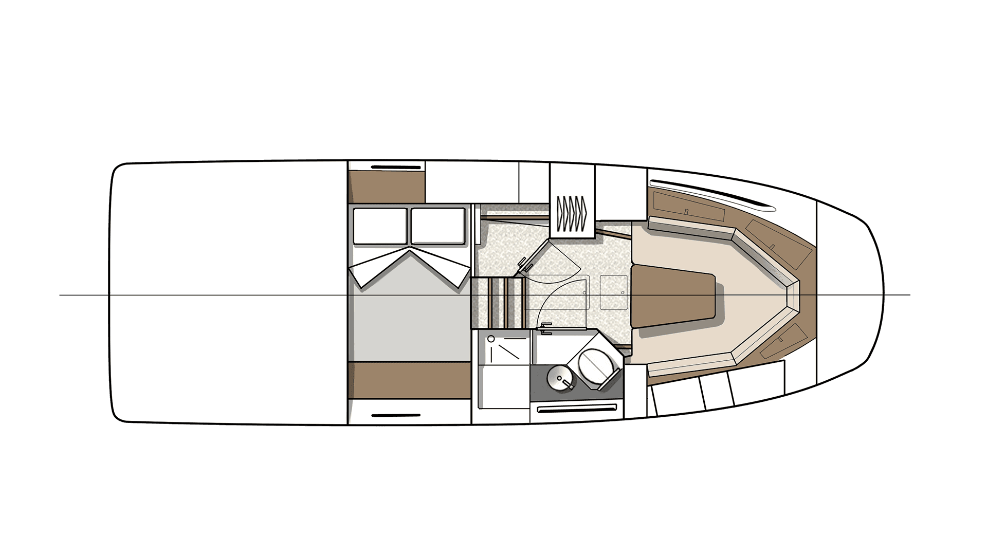 Lower deck
